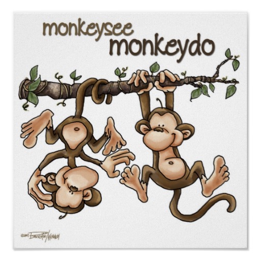 Monkey See! Monkey Do!
