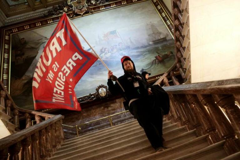 Pence evacuated, Capitol locked down as protesters push through fence, breach building